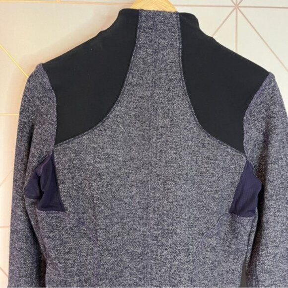 Lululemon Forme Jacket Herringbone Black Swan - Picture 5 of 9